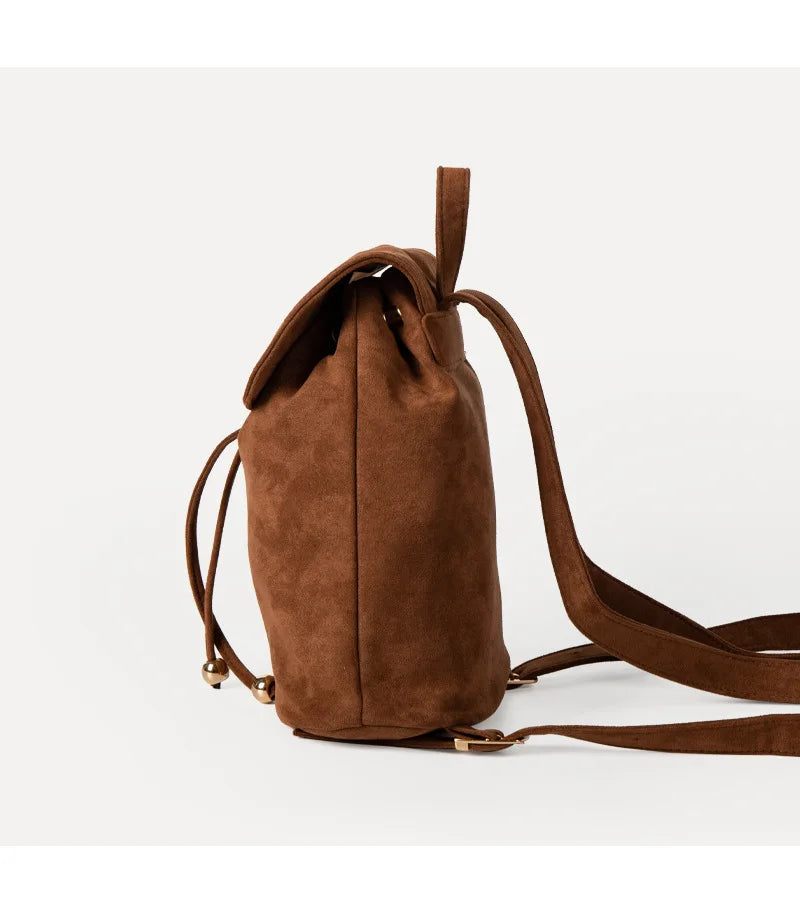 Rygsæk Retro Casual Bærbar Rejsetaske Til Kvinder - Sort