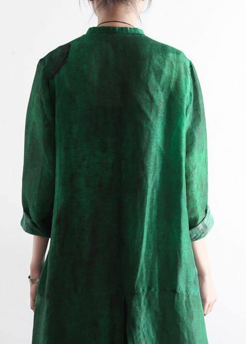 2024 Spring Loose Large Art Silk Cardigan - Dame cardigans