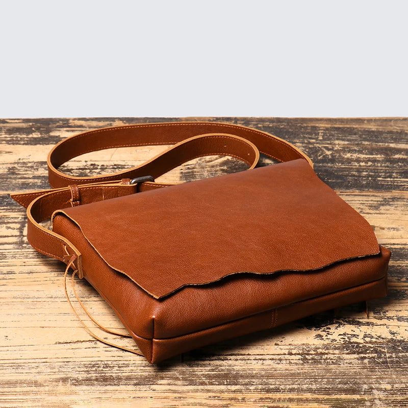 Blødt Læder Skuldertasker Luxury Crossbody Taske - Sort