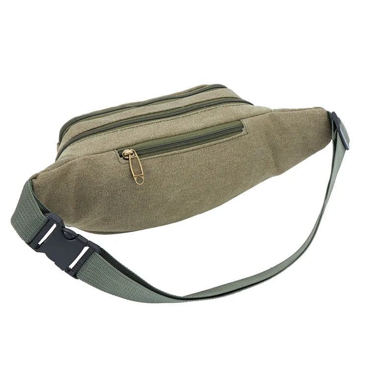 Taljetaske Håndtasker Motorcykel Bentaske Bolsas Feminina Taljepakke Hoftetaske Taljetasker Bæltepung Herrebælte Fanny Pack Pung - Kaffe